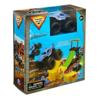 Playset pista Playset Stunt playset megalodon con veicolo 1:72 Spin Master 6071189 M (ord.min.1.00 unità)