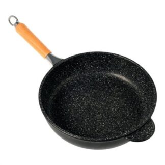 Padella Padella Antik Ars 68.28PS PIERRESTONE alta con manico amovibile Nero (ord.min.1.00 unità)