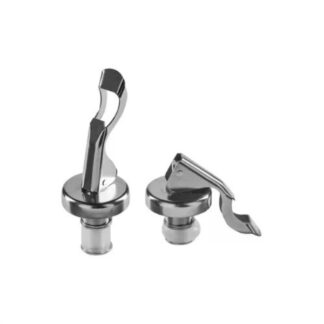 Set tappi bottiglia Set tappi bottiglia Ipac A237 IDEALE ermetici Cromo (ord.min.1.00 unità)