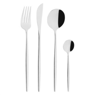 Set posate tavola Set posate tavola Abert LPT80160F PORTO Cromo lucido (ord.min.1.00 unità)