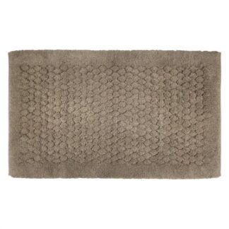 Tappeto bagno Tappeto bagno Quarzo Bianco 18642 APE Tortora (ord.min.1.00 unità)