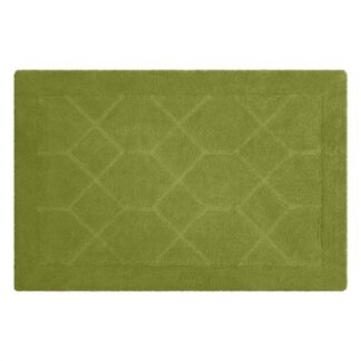 Tappeto bagno Tappeto bagno Quarzo Bianco 18383 ESAGONO Verde (ord.min.1.00 unità)
