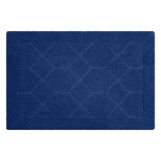 Tappeto bagno Tappeto bagno Quarzo Bianco 18376 ESAGONO Blu (ord.min.1.00 unità)