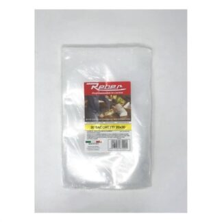 Sacchetti sottovuoto Sacchetti sottovuoto Reber 6722N Goffrati 20x30 cm Clear (ord.min.1.00 unità)