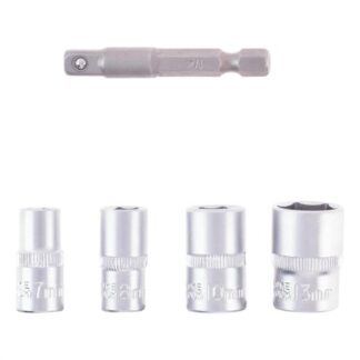 Set inserti avvitatore Set bussole esagonali con adattatore Einhell 49135100 (ord.min.1.00 unità)