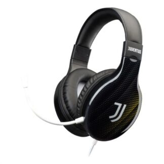 Cuffie gaming Cuffie gaming Qubick CGP50011 MULTIPIATTAFORMA Juventus Black e White (ord.min.1.00 unità)