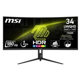Monitor Monitor Msi 9S6 3DB64H 068 MAG 342CQR E2 Curvo Black (ord.min.1.00 unità)