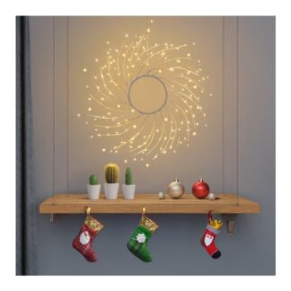Decorazione luminosa Natale Decorazione luminosa Natale Lotti 78468 TIGLIO Corona (ord.min.1.00 unità)
