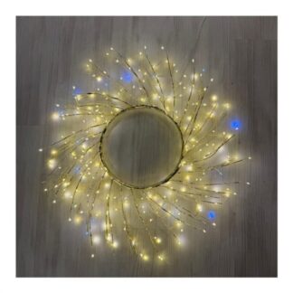 Decorazione luminosa Natale Decorazione luminosa Natale Lotti 78505 TIGLIO Corona Champagne (ord.min.1.00 unità)