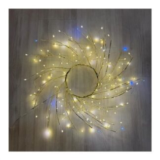 Decorazione luminosa Natale Decorazione luminosa Natale Lotti 78499 TIGLIO Corona Champagne (ord.min.1.00 unità)