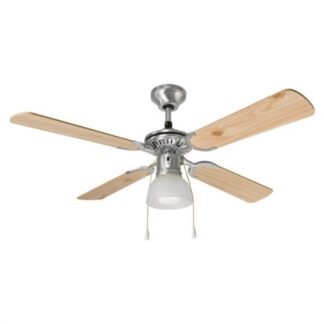 Ventilatore soffitto con luce Ventilatore soffitto con luce Perenz 7064 CR Cromo Bicolor (ord.min.1.00 unità)