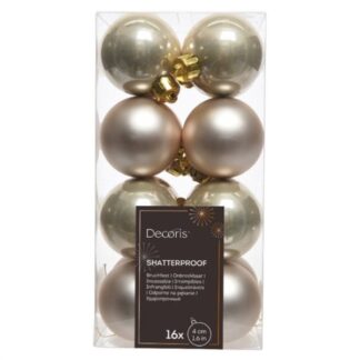 Set palline albero Natale Set palline albero Natale Amicasa 9021790 Pearl (ord.min.1.00 unità)