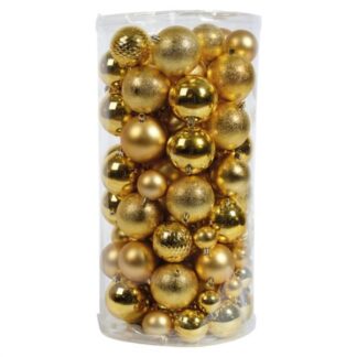 Set palline albero Natale Set palline albero Natale Amicasa 9948821 Gold (ord.min.1.00 unità)