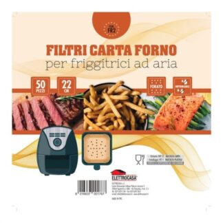 Filtro friggitrice Filtro friggitrice Elettrocasa FR2 Carta Forno (ord.min.1.00 unità)