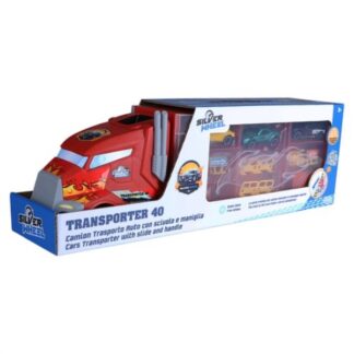 Mezzo stradale Modellino automezzo Ods 41443 SILVER WHEEL Camion bisarca con 3 auto T (ord.min.1.00 unità)