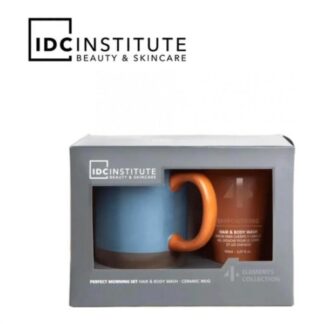 Set regalo Idc Institute shampoo e sapone con tazza Idee regalo prodotti da bagno (ord.min.1.00unità)