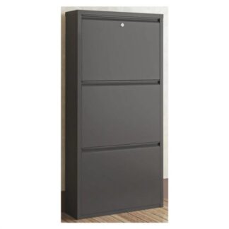 Scarpiera Scarpiera Modams SC3DRBLM CABINET 6 Paia Nero opaco (ord.min.1.00 unità)