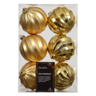 Set palline albero Natale Set palline albero Natale Kaemingk 26073 Gold (ord.min.1.00 unità)