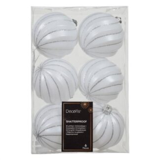 Set palline albero Natale Set palline albero Natale Kaemingk 26077 Winter white (ord.min.1.00 unità)