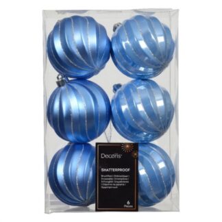 Set palline albero Natale Set palline albero Natale Kaemingk 26085 Sky blue (ord.min.1.00 unità)
