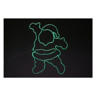 Sagoma luminosa Natale Sagoma luminosa Natale Pre Qu' Italia D4094 Babbo Natale (ord.min.1.00 unità)