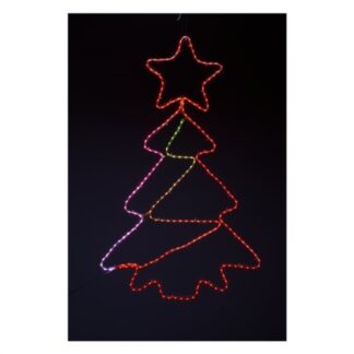 Sagoma albero Natale luminoso Sagoma albero Natale luminoso Pre Qu' Italia D4090 Albero (ord.min.1.00 unità)