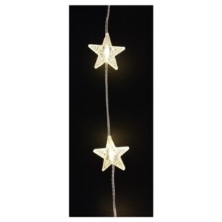 Tenda luminosa Natale Tenda luminosa Natale Pre Qu' Italia D4096 Stelle Trasparente (ord.min.1.00 unità)