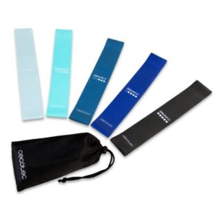 Banda elastica fitness Banda elastica fitness Cecotec 07125 DRUMFIT Resistance band set 5 pz (ord.min.1.00 unità)