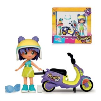 Set bambola Set bambola Famosa PNN03000 PINYPON Top Moto Girl Assortito (ord.min.1.00 unità)