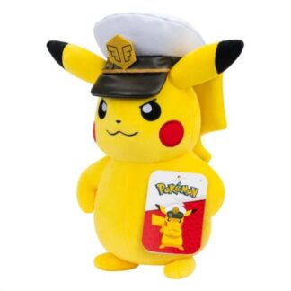 Peluche Peluche Rei Toys PK112700 POKÉMON Capitan Pikachu Giallo (ord.min.1.00 unità)