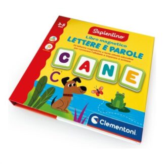 Prescolare Gioco prescolare Clementoni 16487 SAPIENTINO Libro magnetico Lettere (ord.min.1.00 unità)