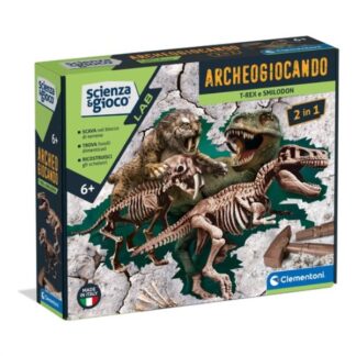 Educativo Gioco educativo Clementoni 19394 SCIENZA E GIOCO Archeogiocando T-rex (ord.min.1.00 unità)