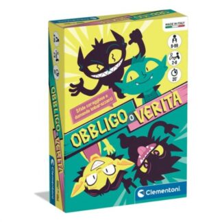 Gioco di società Gioco Clementoni 16585 Obbligo o Verità (ord.min.1.00 unità)