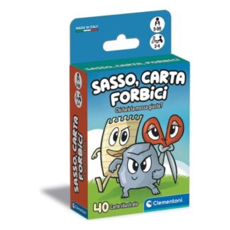 Set carte da gioco Carte gioco Clementoni 16586 Sasso, Carta, Forbice (ord.min.1.00 unità)