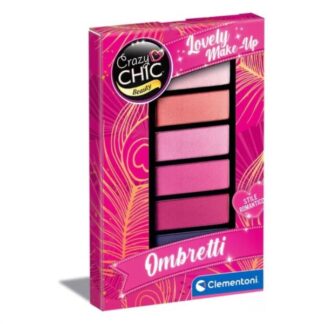 Set trucchi giocattolo Set trucchi giocattolo Clementoni 18885 CRAZY CHIC Palette di ombretti (ord.min.1.00 unità)