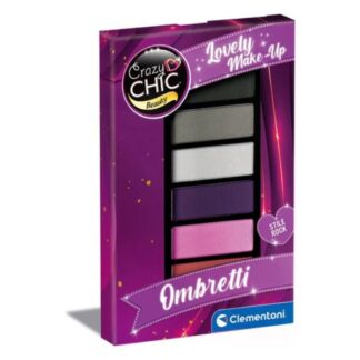 Set trucchi giocattolo Set trucchi giocattolo Clementoni 18880 CRAZY CHIC Palette di ombretti (ord.min.1.00 unità)