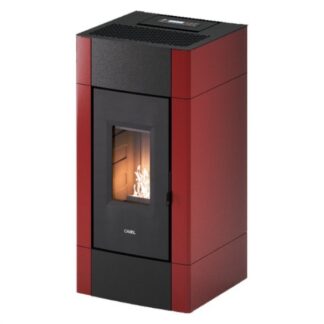 Stufa pellet Stufa pellet Cadel 7025034 CRISTAL 9 T1 Bordeaux (ord.min.1.00 unità)