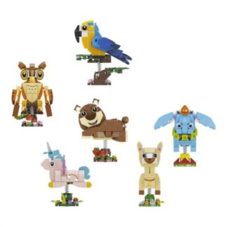 Costruzioni Costruzioni Globo 42761 CUBIX Animale comico con molla Assortito (ord.min.1.00 unità)