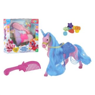 Playset bambola Playset bambola Globo 41633 W’TOY Amico Unicorno floccato Assortito (ord.min.1.00 unità)