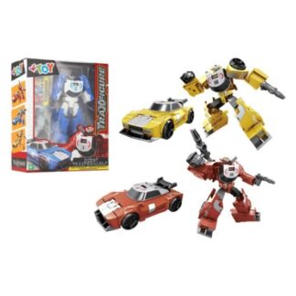 Personaggio Personaggio Globo 42579 W’TOY Robot Traxfigure Auto sportiva Assortito (ord.min.1.00 unità)