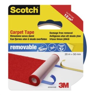 Nastro biadesivo Nastro biadesivo 3M 7100175297 SCOTCH Removable Carpet (ord.min.1.00 unità)