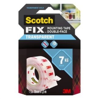 Nastro biadesivo Nastro biadesivo 3M 7100263857 SCOTCH Fix Interior 4910C Trasparente (ord.min.1.00 unità)