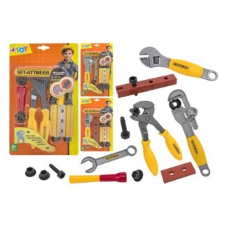 Set attrezzi lavoro giocattolo Set attrezzi lavoro giocattolo Globo 42315 W’TOY Set attrezzi lavoro (ord.min.1.00 unità)