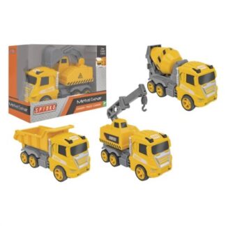 Mezzo cantiere Mezzo cantiere Globo 41813 SPIDKO Camion cantiere edile Metal Gear con (ord.min.1.00 unità)