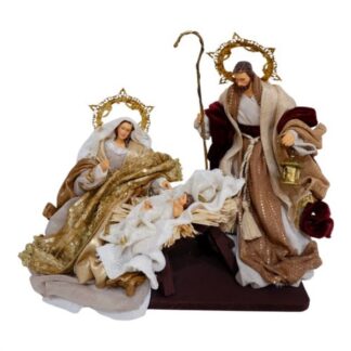 Set Natività presepe Set Natività presepe Amicasa SACRA FAMIGLIA CRISTINA (ord.min.1.00 unità)