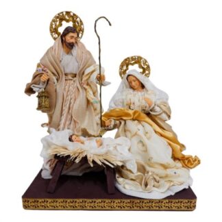 Set Natività presepe Set Natività presepe Amicasa SACRA FAMIGLIA LOVELLA (ord.min.1.00 unità)