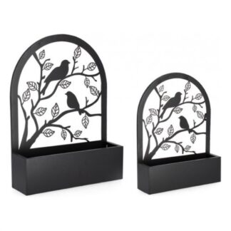 Set porta piante Set porta vasi piante Yes Everyday 0723951 ROSALBA Nero (ord.min.2.00 unità)