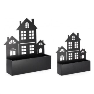 Set porta piante Set porta vasi piante Yes Everyday 0723947 ROSALBA Nero (ord.min.2.00 unità)