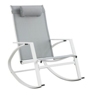 Sedia a dondolo da esterno Sedia a dondolo Yes Everyday 0663823 DEMID Bianco (ord.min.1.00 unità)