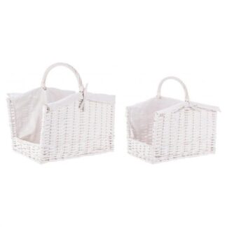Set ceste Set ceste Yes Everyday 0415525 ALESHA porta legna Bianco (ord.min.2.00 unità)